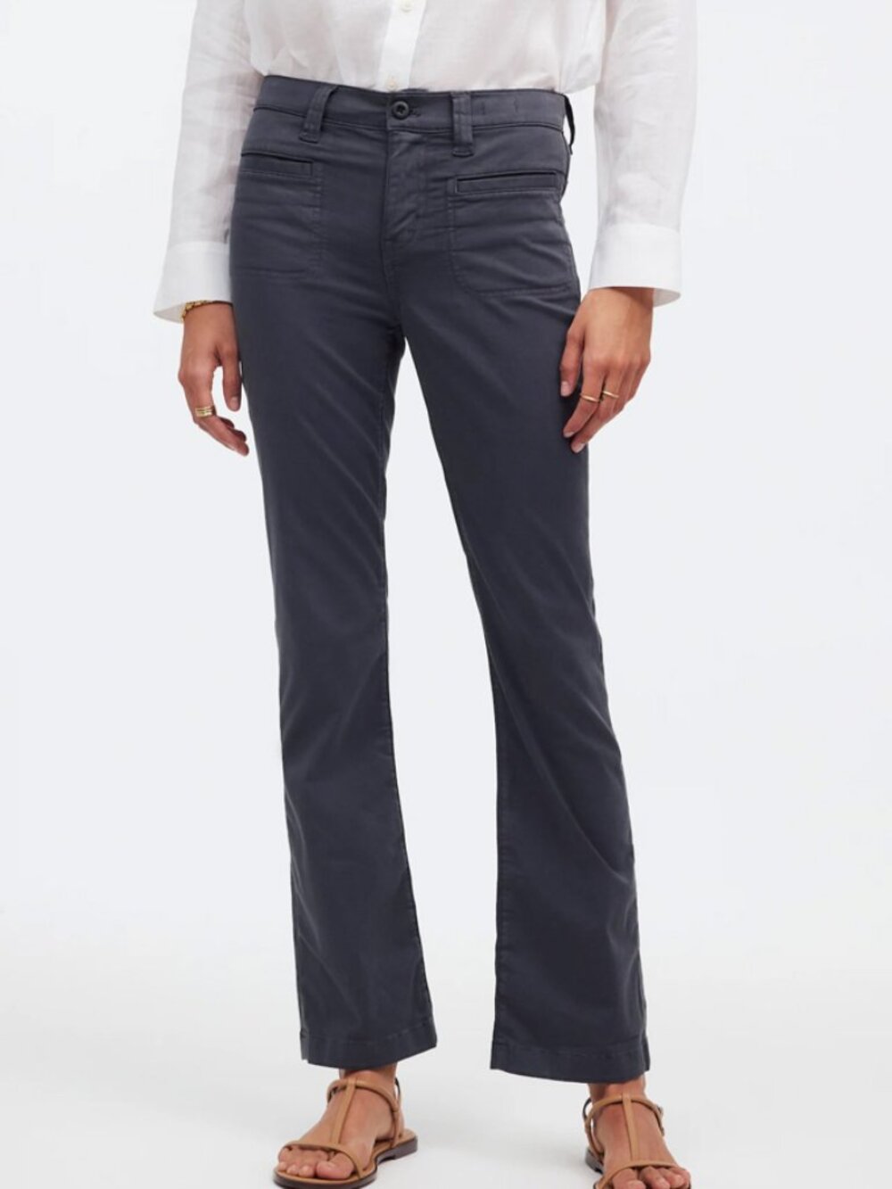 Madewell Kick Out Crop Pants